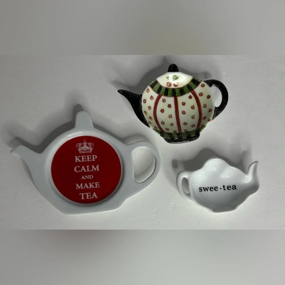 TEA BAG HOLDERS (SET OF 3)